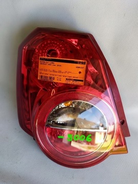 Лампа левая зад задняя chevrolet aveo ii t250 рестайлинг фото №1