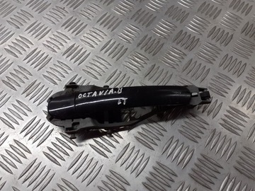 Ручка ліва задня зовнішня skoda octavia ii kns фото №1