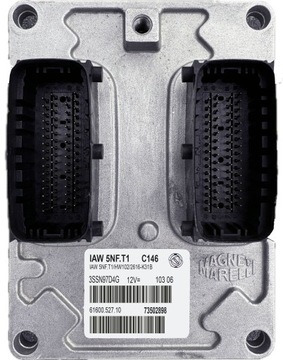 Блок керування fiat stilo 1.6 iaw5nf.t1 73502898 фото №1