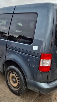 Крыло зад задний левый четверть левая vw caddy ld7u фото №1