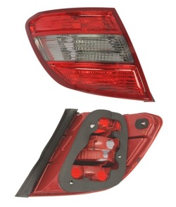 Лампа задняя левая mercedes c класс w204 07- фото №1