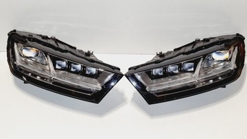 Фара левый правый полный led audi q7 matrix 4m0941035 4m0941036 европа фото №1