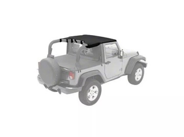 Козырёк header bikini jeep wrangler jk 2d 07-09 фото №1