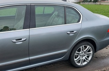 Двері задні ліві skoda superb 2 ii 9157 lf8l фото №1