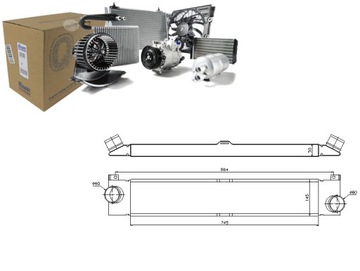 Радіаторів двигуна fiat ducato 2.0d/2.2d/2.3d 07.06 фото №1