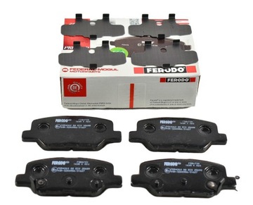 Ferodo тормозные колодки тормозные зад peugeot 4008 2012- фото №1