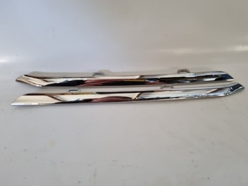 Opel corsa f планки хром решётка фото №1