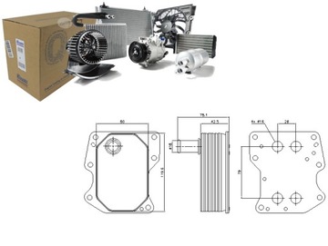 Радиаторов масла ford transit 2.4 tdci 4x4 фото №1