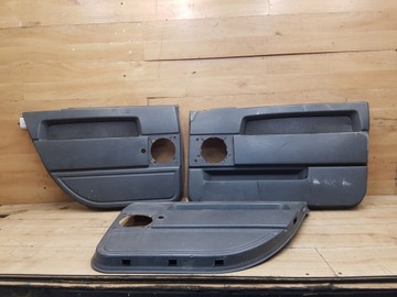 Боковина обивка дверь 3szt комплект volvo 740 фото №1