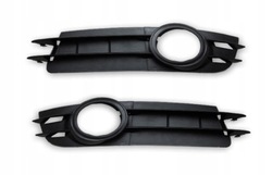 Audi a6 c6 04-08 ґрати заглушки решітка галоген бампера фото №1