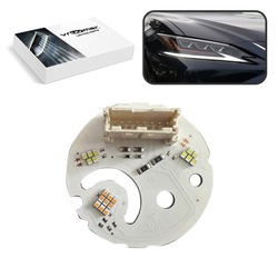 Модуль плата led drl лампи фара lexus es xz10 300h 350 18-21 праві фото №1