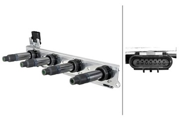 Катушка зажигания 5da 358 102-771 hella фото №1