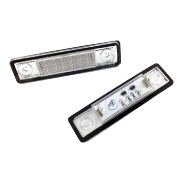 Подсветка номерного знака led opel omega signum vectra фото №1