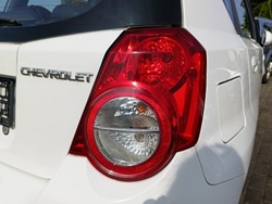 Chevrolet aveo 2 t250 08-11 лампа задня зад права фото №1