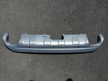 Volvo xc70 2014- спойлер накладка бампера заднего фото №1
