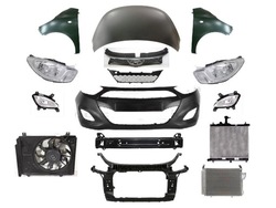 Hyundai i10 11-13 перед капот бампер pas крыло фото №1