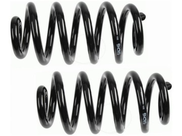 Пружини зад audi a6 c6 2.0-3.2 04-11 фото №1