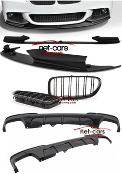 Спойлер решітка радіатора дифузор bmw f10 m performance блиск фото №1