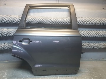 Audi q7 4l 06-15r двері праві зад задні колір lz7s фото №1