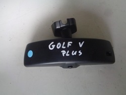 Зеркало внутренние заднего вида vw golf v plus фото №1