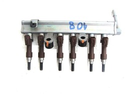 Форсунка інжектор планка вприскувальний peugeot 108 citroen c1 ii рестайлінг 1.0 vvti фото №1