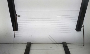 Стекло задняя зад ford fiesta ii 1981-1988 с подогревом новая фото №1