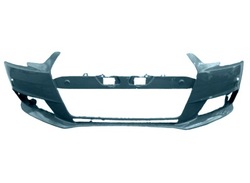 Бампер переднее audi a4 b9 дорестайлинг 11.2015-07.2019r x2 pdc lx6w фото №1