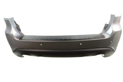 Dodge durango 2014- бампер зад citadel pdc задній хром psc фото №1