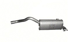 Глушитель fiat doblo +opel combo poj.1,4 od 10r. фото №1