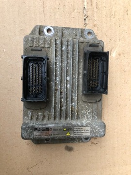 Компьютер двигателя блок управления opel corsa c 03-06 97300097 фото №1