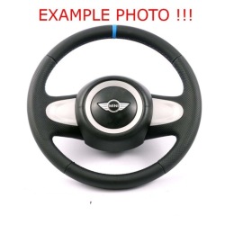 Mini cooper one r55 r56 r57 r60 руль новая кожа фото №1