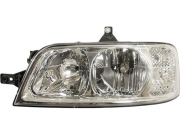Фара le fiat ducato 02-06 h7/h1 depo фото №1
