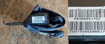 Pas безопасности зад chrysler voyager iv 01 - 08 фото №1