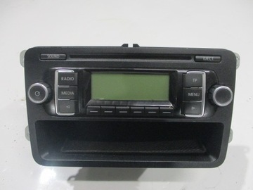 Радио радиопроигрыватель cd mp3 vw golf vi 6 plus 5m0035156a фото №1