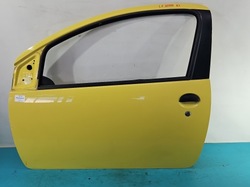 Дверь перед левая peugeot 107 3d жёлтый kbl фото №1