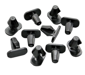 10x кліпса штифт прокладки двері citroen c3 c5 x7 фото №1