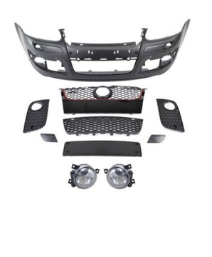 Бампер переднее vw golf 5 03-09 вид gti противотуманные фары фото №1