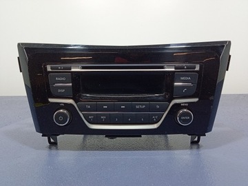 Qashqai ii j11 рестайлинг 17- радио cd заводские 28185hv00a фото №1