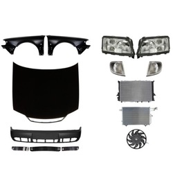 Audi a6 c4 94-97 бампер капот решётка фото №1