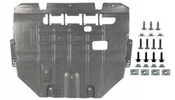 Захист pod двигун peugeot 307 03.01-09.05 7013l3 + застібки фото №1