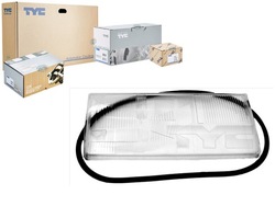 Tyc скло фара p volvo 740 760 780 940 960 960 ii 08.81-10.98 фото №1