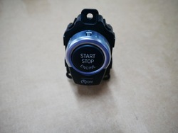 Bmw f01 f02 f04 f10 f11 f12 f13 кнопка выключатель панель старт сплав 9263437 фото №1