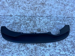 Диффузор накладка бампера зад skoda scala 657 фото №1