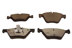 Тормозные колодки тормозные db перед w210 95- 280-320 quaro серебряный керамический qp4421c фото №1