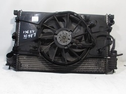 Pas переднє радіатор renault laguna iii 1.5 комплект вентилятор dci фото №1