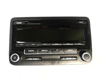 Радіо cd vw passat b7 1k0035186an фото №1
