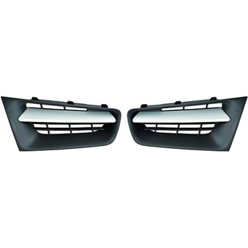 Решётка радиатора решётка радиатор renault megane ii 06-08 фото №1