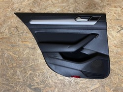 Обивка боковина дверь левый зад задний volkswagen vw passat b8 3g универсал 3g9 фото №1