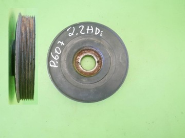 Колесо ременное вала peugeot 607 phi 2.2 hdi 99-04 фото №1