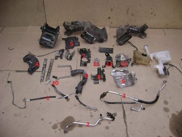 Шланг кондиціонера ford fiesta mk7 1.6 b фото №1